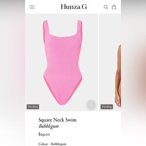 Hunza G One Piece Swimsuit